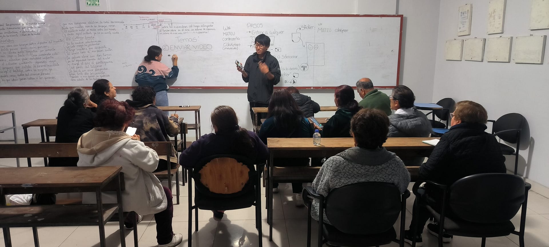 Taller para la inclusión digital de adultos mayores